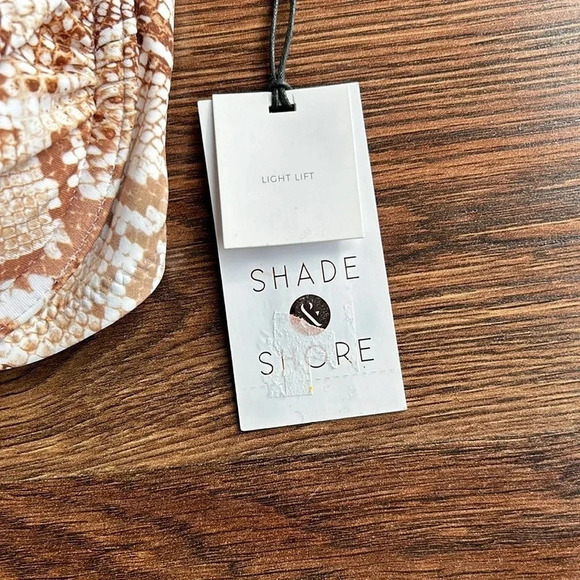 NEW Shade & Shore Snakeskin Bikini Top | 34D Bikini Top | Snakeskin Bikini Top - Picture 3 of 8